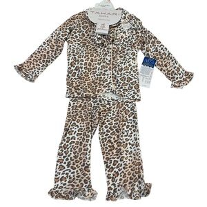 Long Sleeve Pajamas & Matching Scrunchie